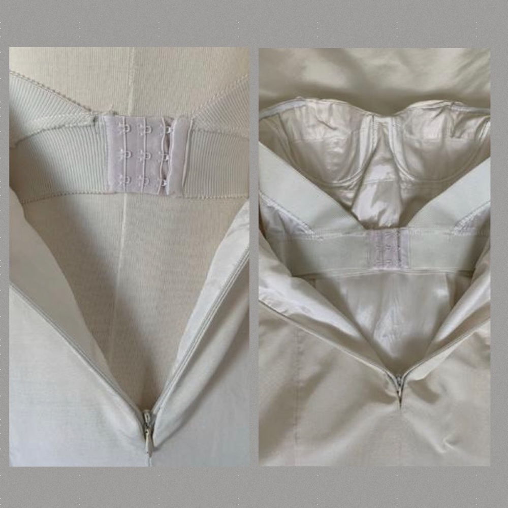 Nicole Miller Dakota Strapless Wedding Gown 10 - Picture 5 of 8